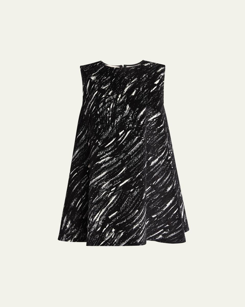 Abstract Mini Dress