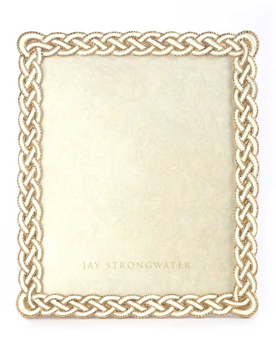 Cream Braided Picture Frame, 8" x 10"