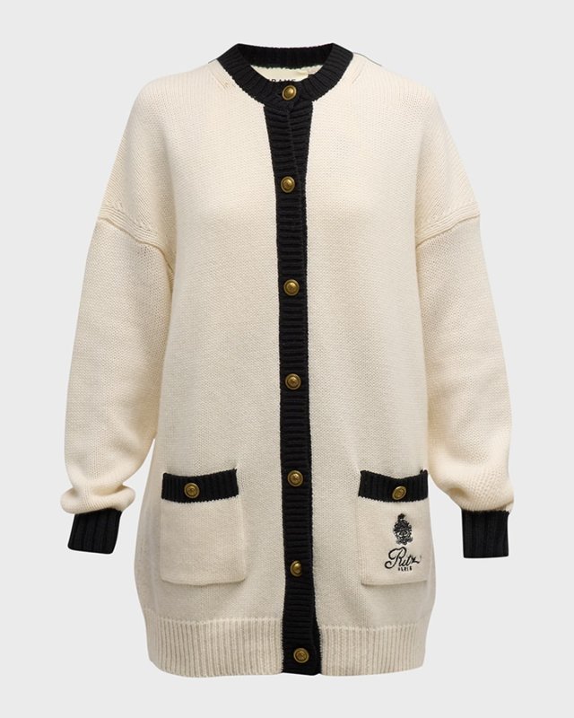 FRAME x Ritz Paris Cashmere Cardigan