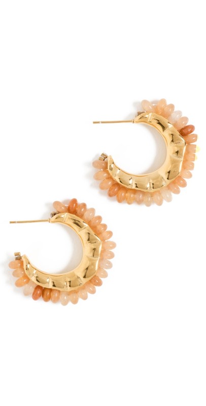 8 Other Reasons Midi Hoops Adorn With Glass Beads Orang