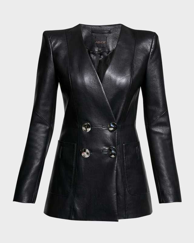 Claude Recycled Leather Jacket