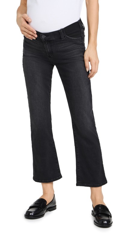 Joe's Jeans The Icon Crop Bootcut Maternity Jeans Delphine