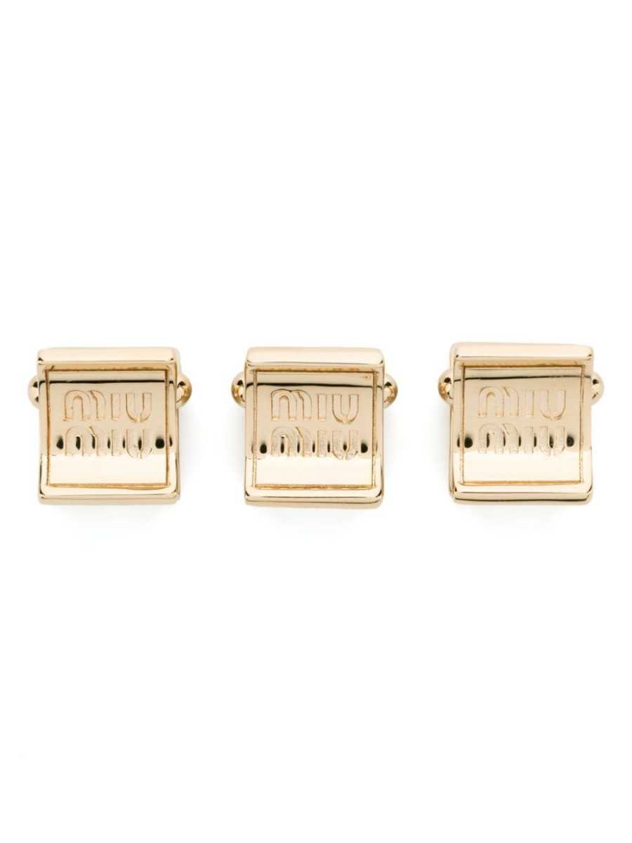 logo-engraved claw clips
