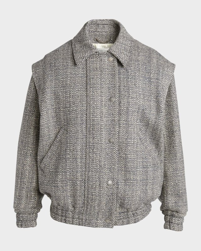Journey Herringbone Bomber Jacket