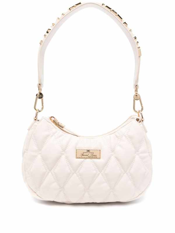 logo-lettering shoulder bag