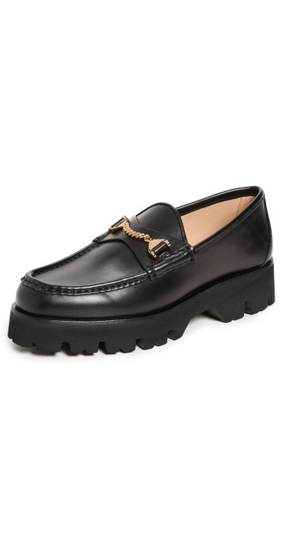 Hyusto Mick Tank Loafers Black