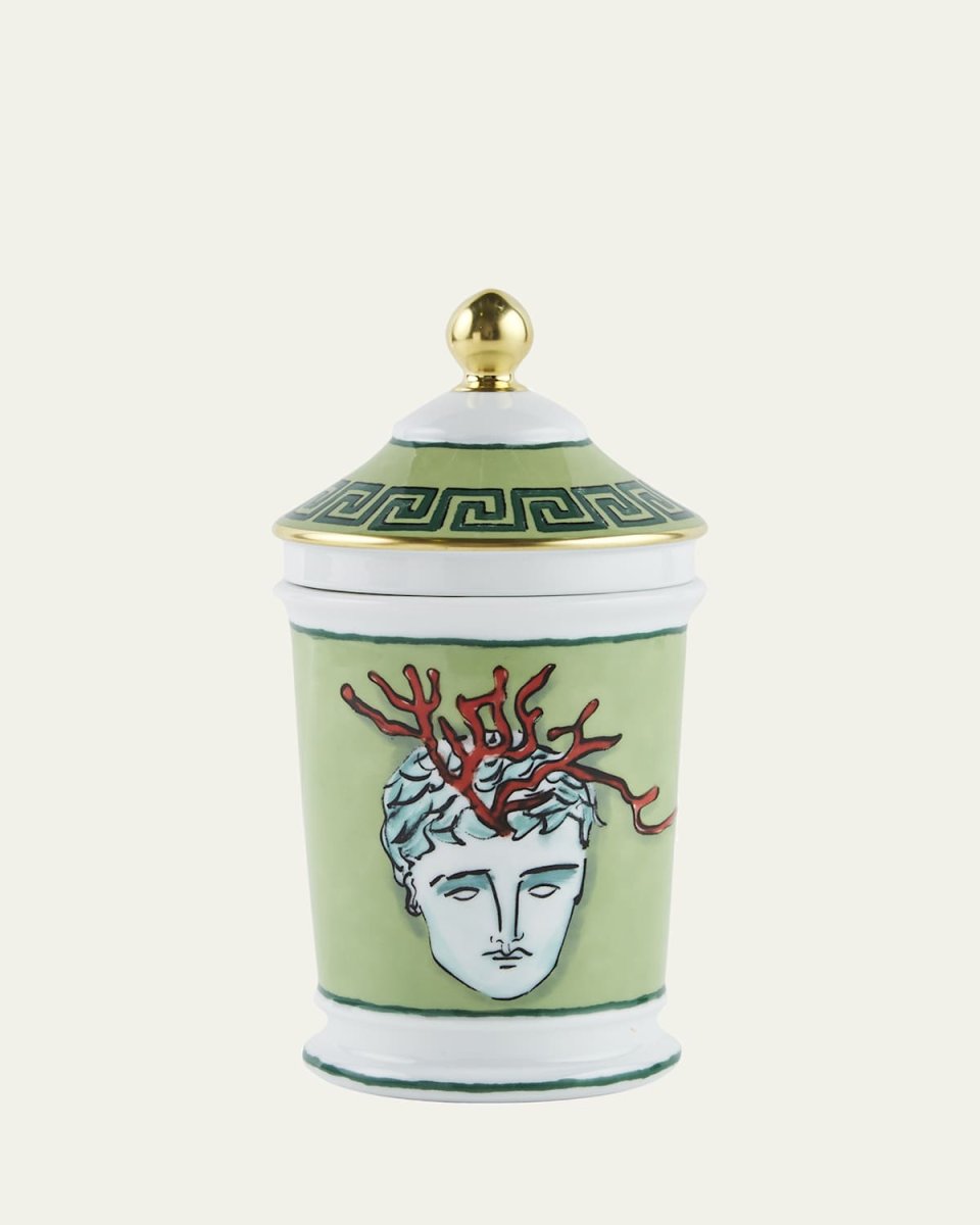 Il Viaggio di Nettuno Pharmacy Jar, Green