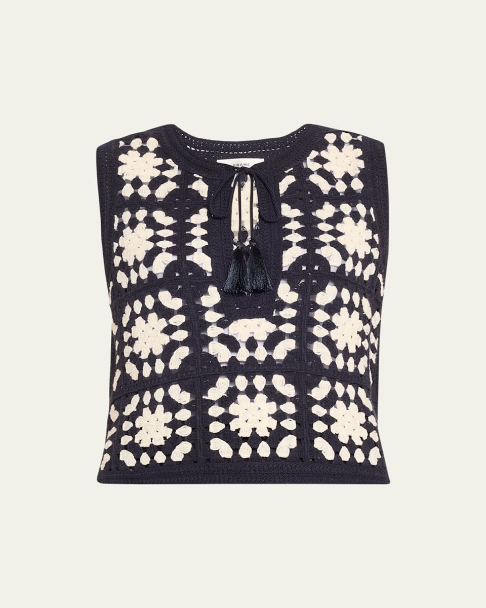 Crochet Tassel Top