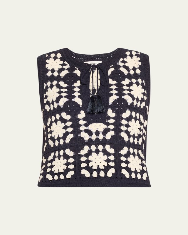 Crochet Tassel Top