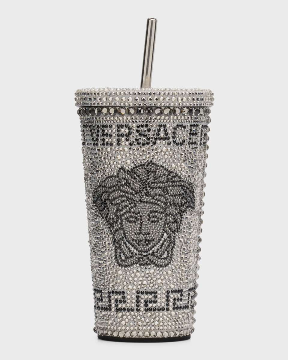 Medusa Studded Travel Mug
