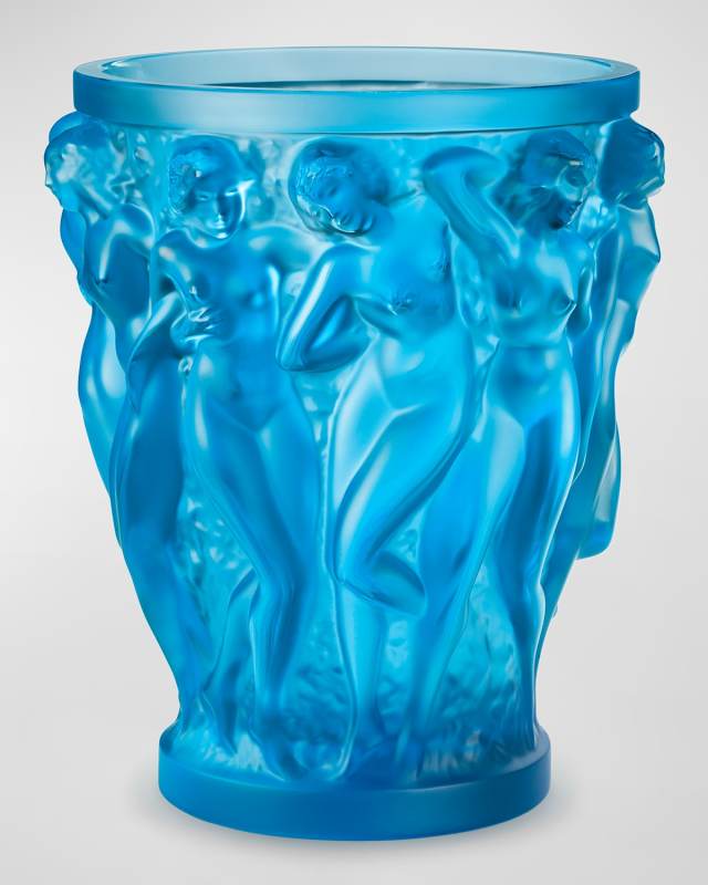 Bacchantes Pale Blue Vase
