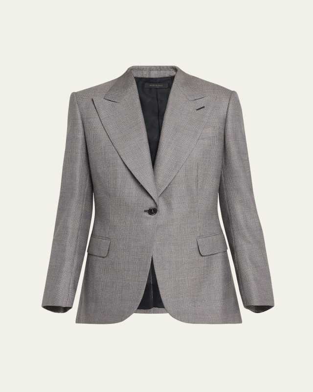 Flavia Single-Breasted Jacket