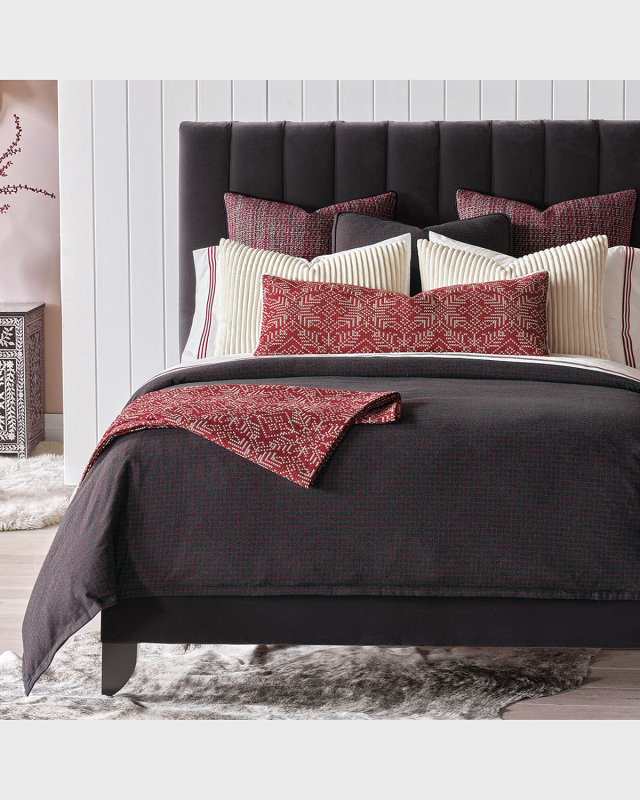 Bishop Flannel Duvet Cover