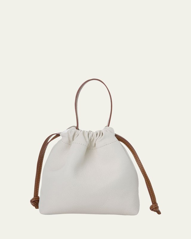 La Rossy Mini Leather Minaudiere Bag