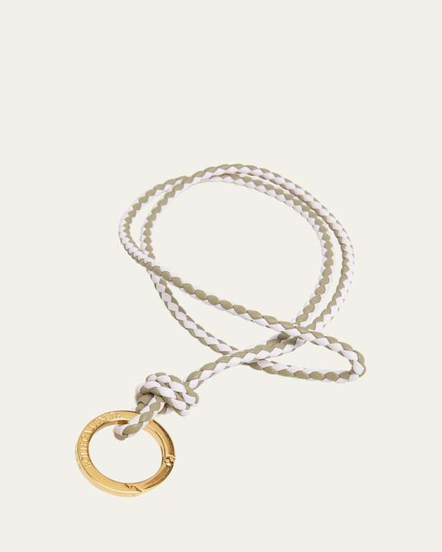 Long Leather Keyring