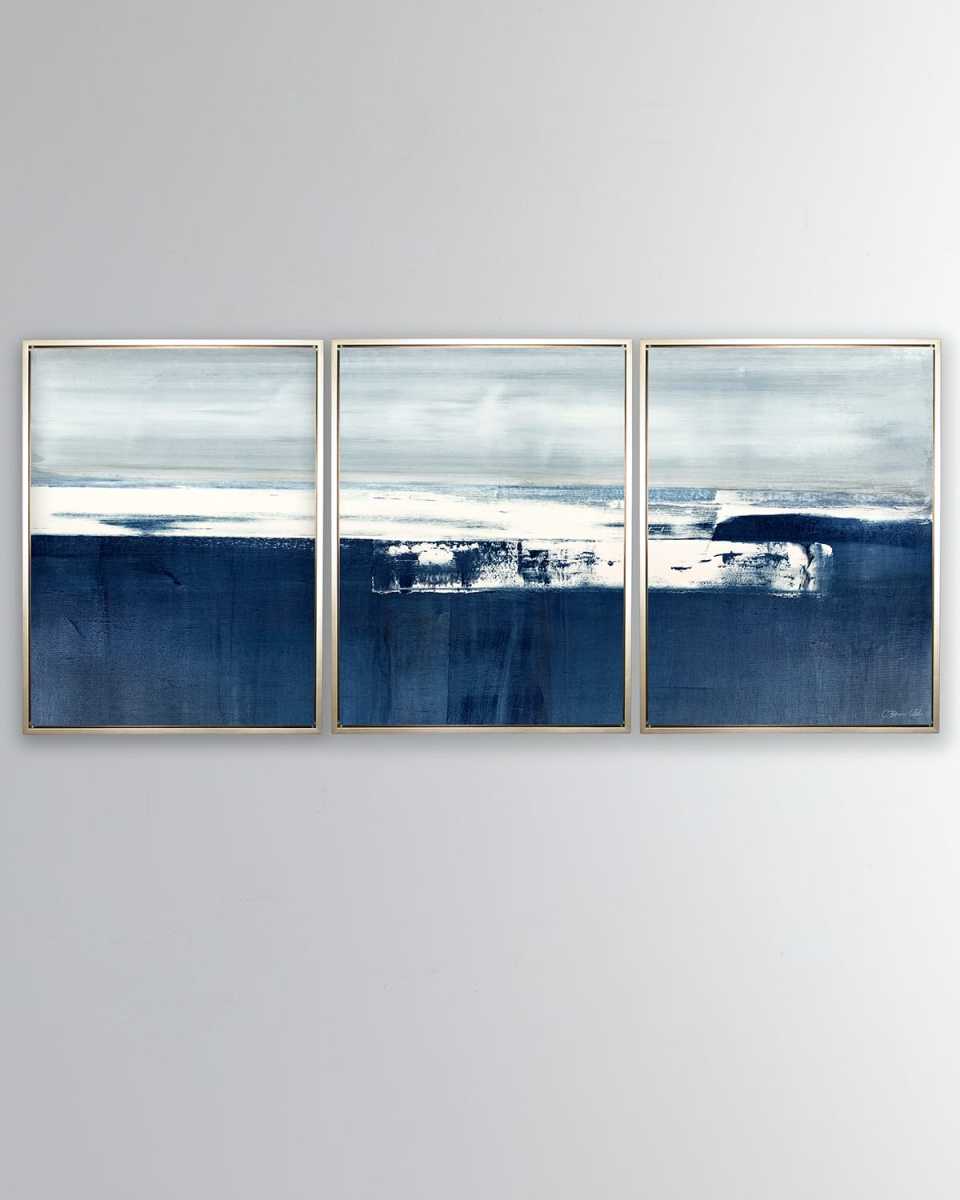 "Coastal Landscape" Giclee by Carol Benson-Cobb, Hand-Embellished
