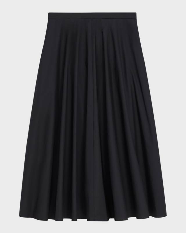 Full-Circle Midi Skirt