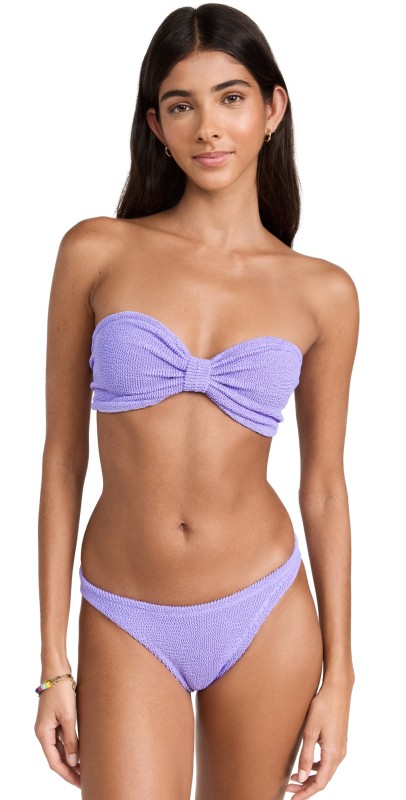 Hunza G Jean Bikini Set Lilac