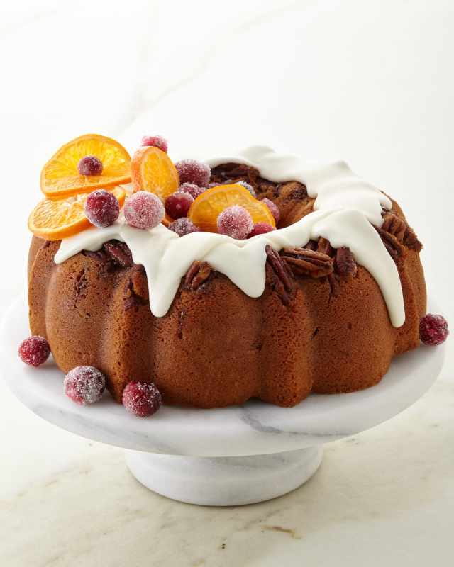 Cranberry Orange Pecans Cake
