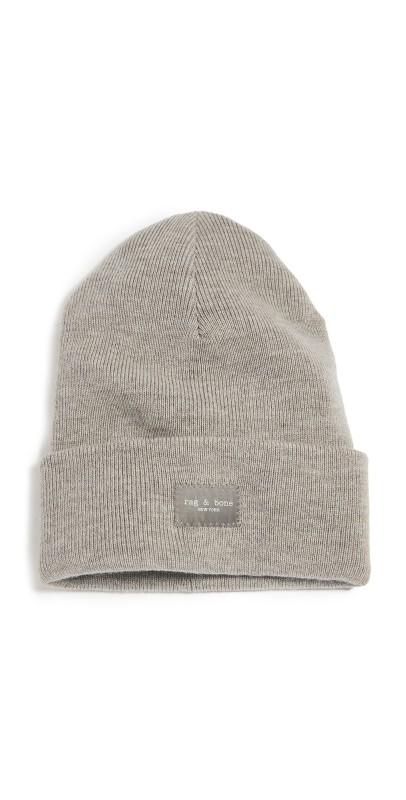 rag & bone Addison Beanie Grey