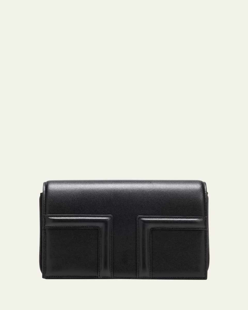 Mini T-Flap Leather Clutch Bag
