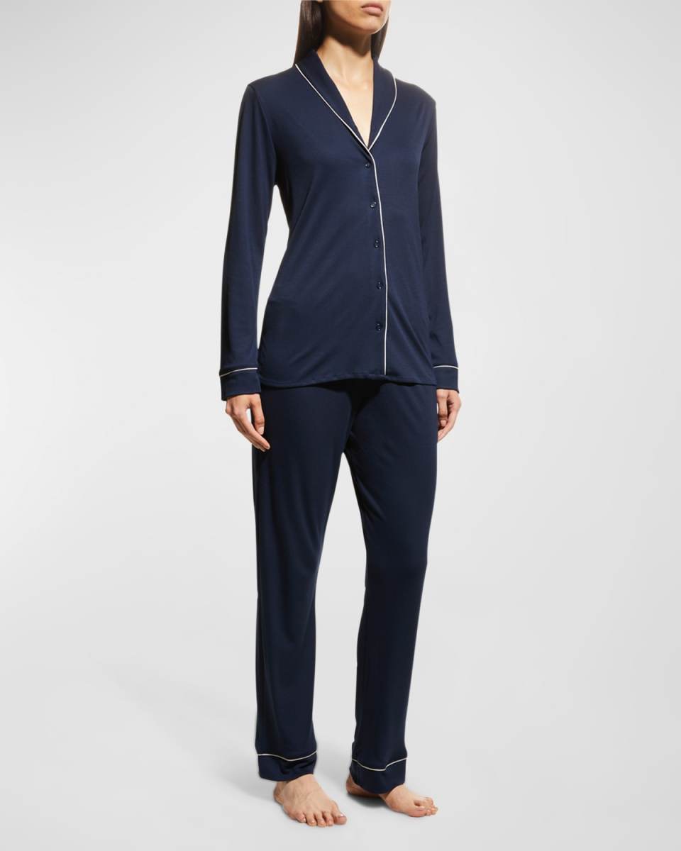 Natural Comfort Long-Sleeve Pajama Set