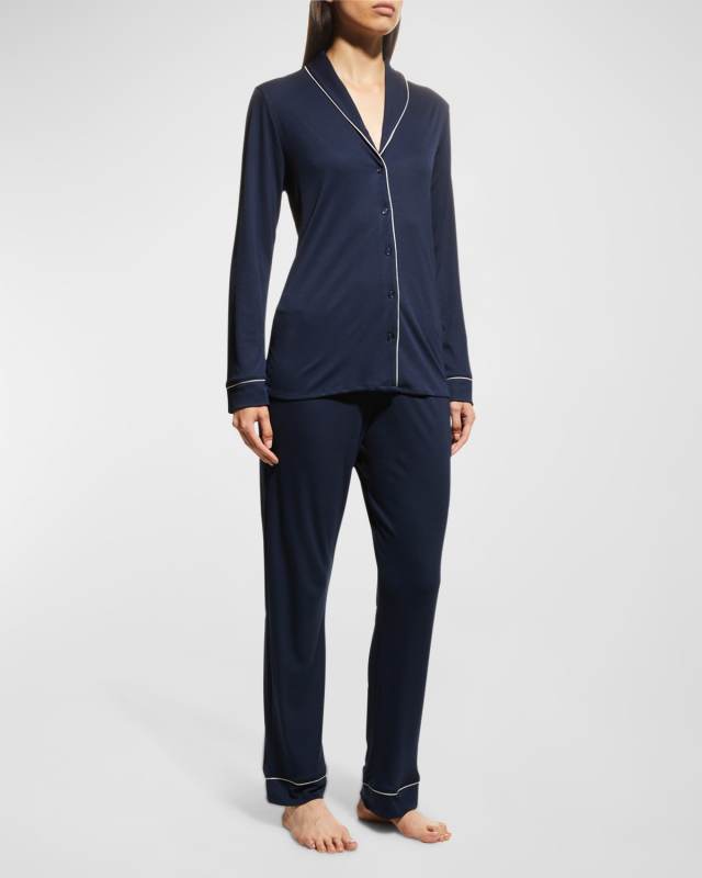 Natural Comfort Long-Sleeve Pajama Set