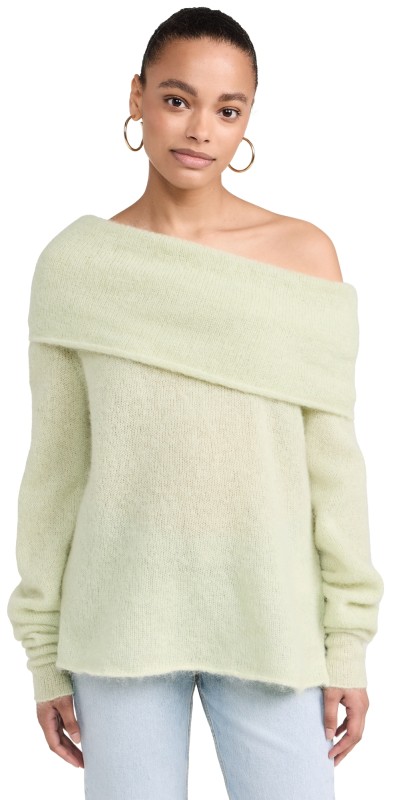 GAUGE81 Orneta Sweater Shadow Lime