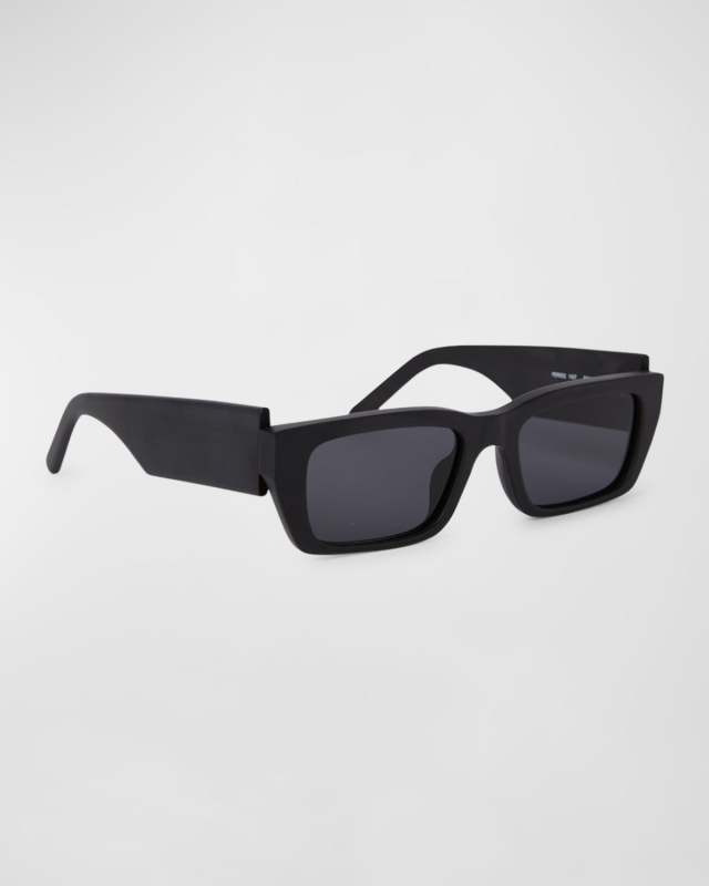 Palm Acetate Rectangle Sunglasses