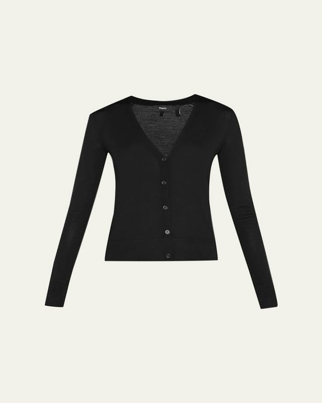 Preen V-Neck Merino Cardigan