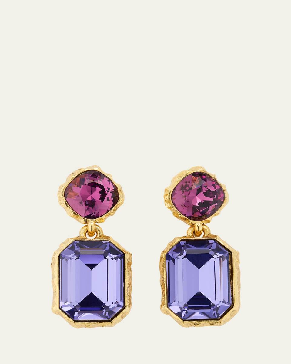 Classic Crystal Drop Earrings