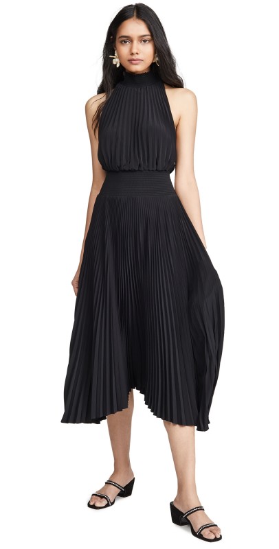 A. L.C. Renzo Dress Black