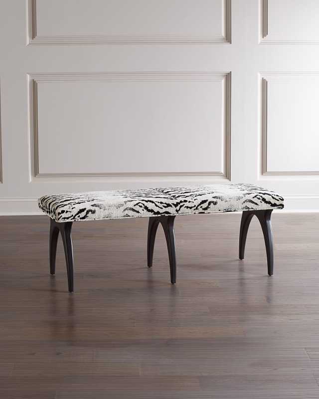 Emmanuelle Noir Finish Bench