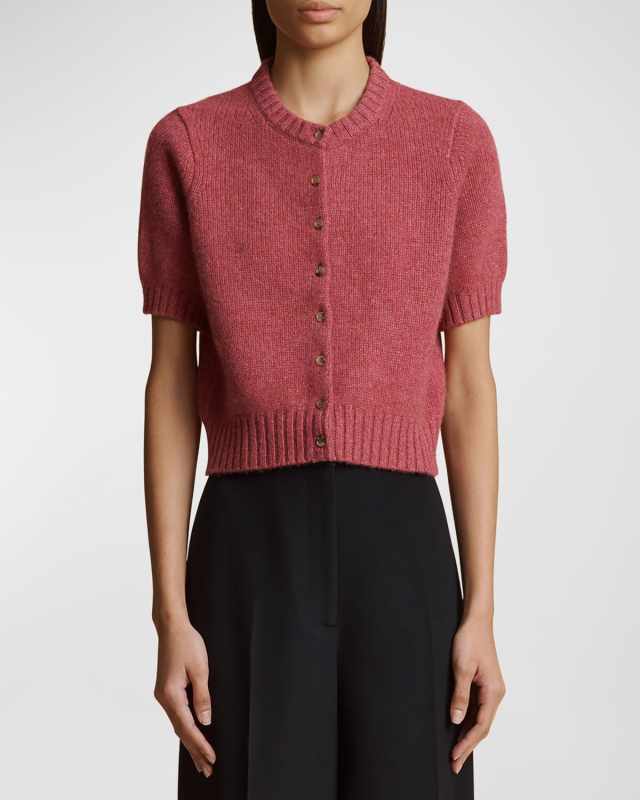 Nora Cashmere Knit Cardigan