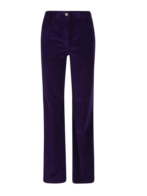 Tsolo Munkh Pantalons Décontractés - Violet