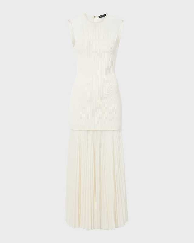Niki Pleated Maxi Dress