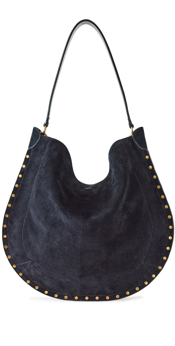 Isabel Marant Oskan Hobo Soft Bag Black