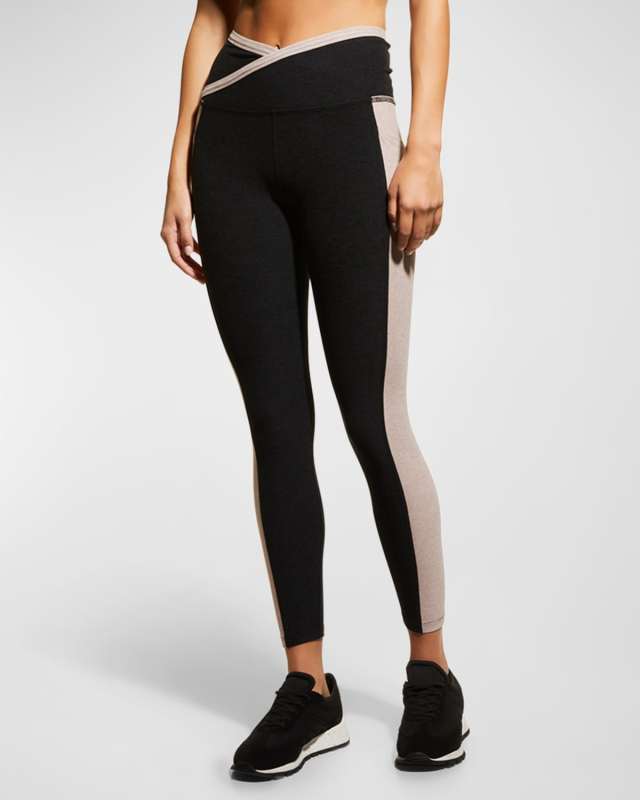 Spacedye On Block High-Rise Midi Leggings