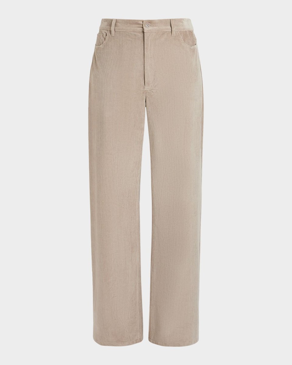 Plus Size Oregon Straight-Leg Corduroy Pants