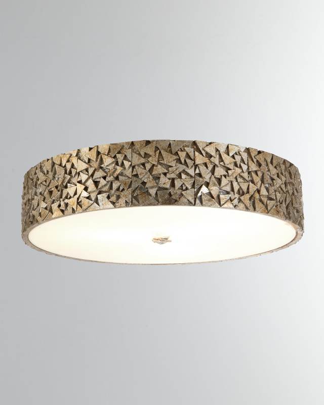 Mosaic 3-Light Ceiling Light, 20"
