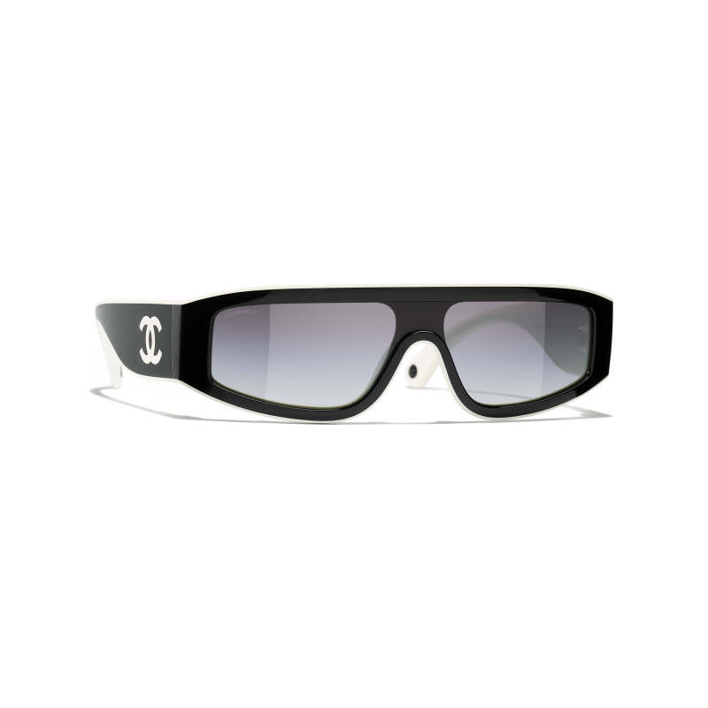 CHANEL SHIELD SUNGLASSES