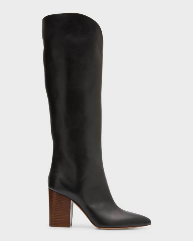 Cora Calfskin Knee Boots