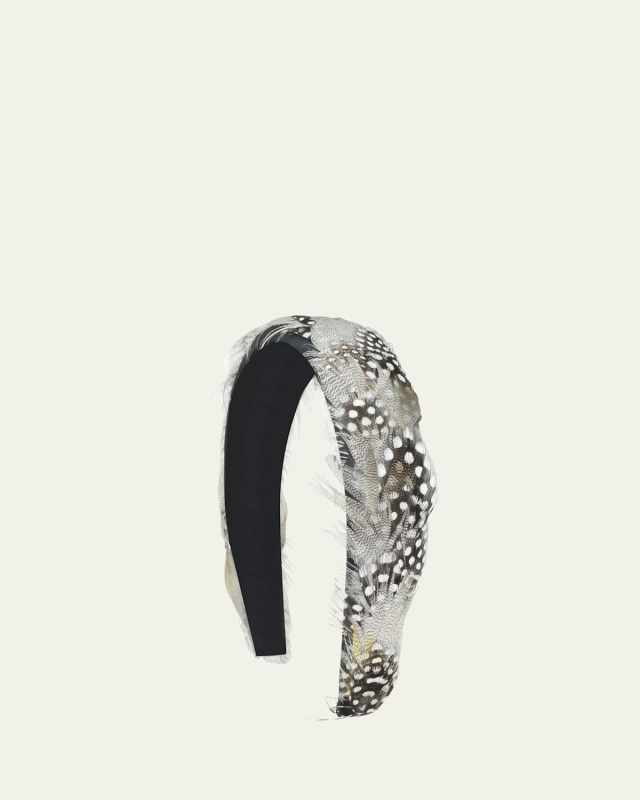 Peyton Headband W/ Feathers