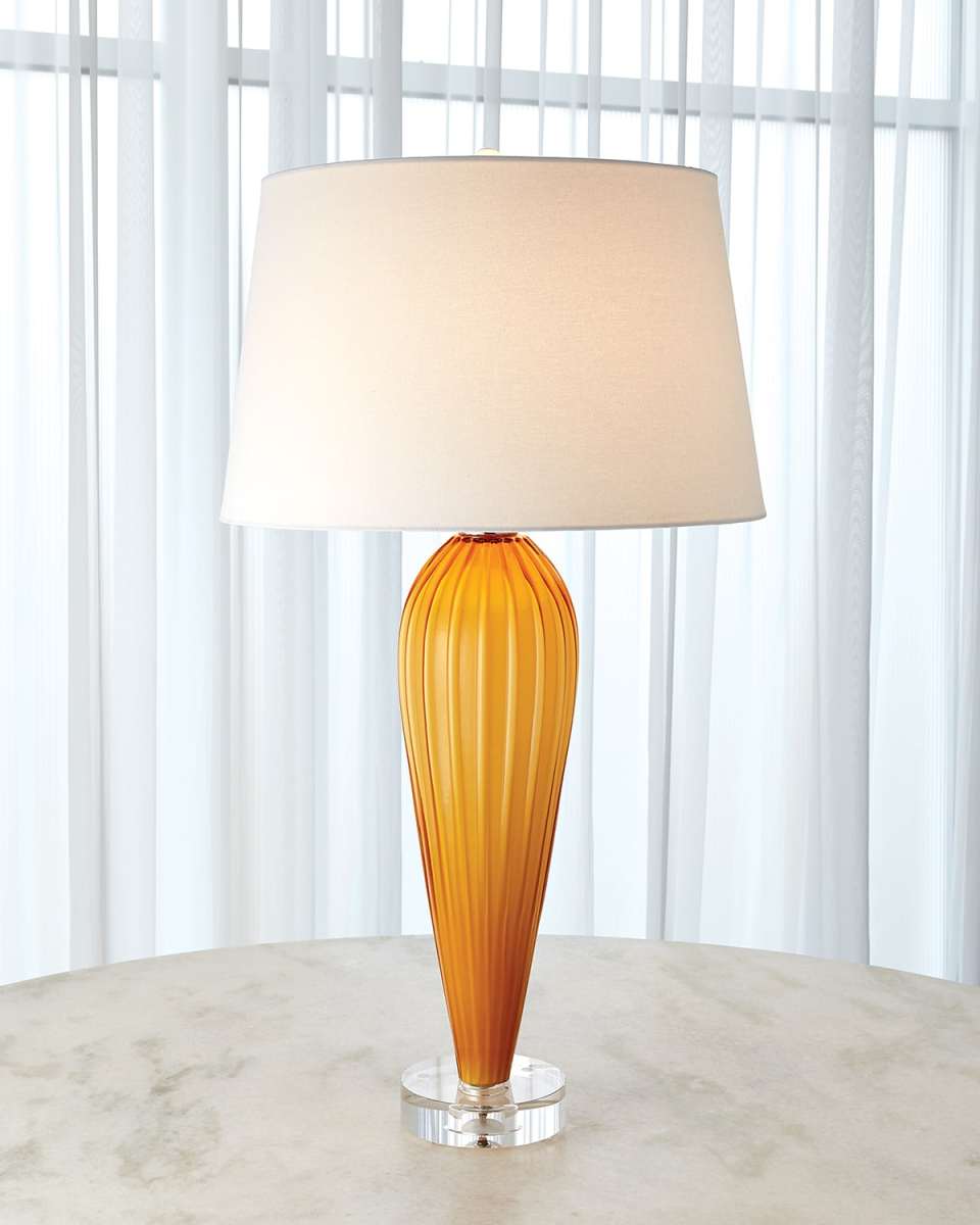 Teardrop Glass Lamp