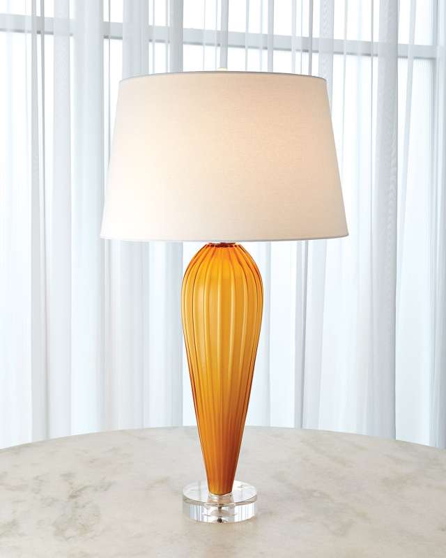 Teardrop Glass Lamp