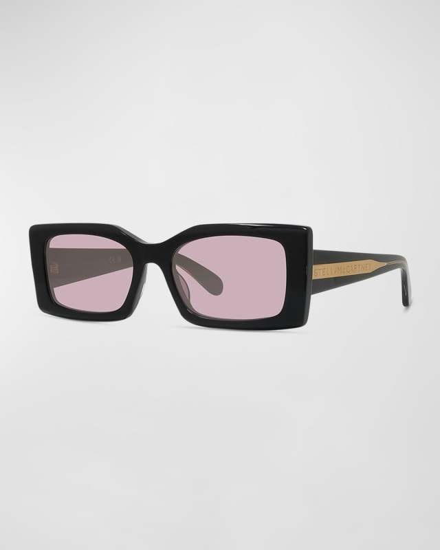 Acetate Rectangle Sunglasses