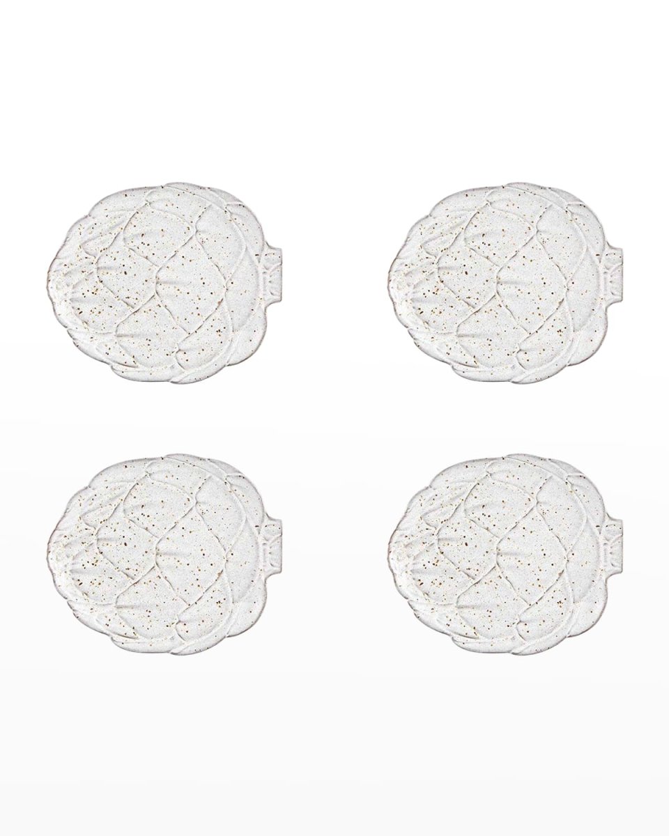 Artichoke Fruit Plate, Set of 4