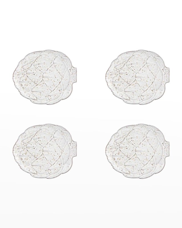 Artichoke Fruit Plate, Set of 4
