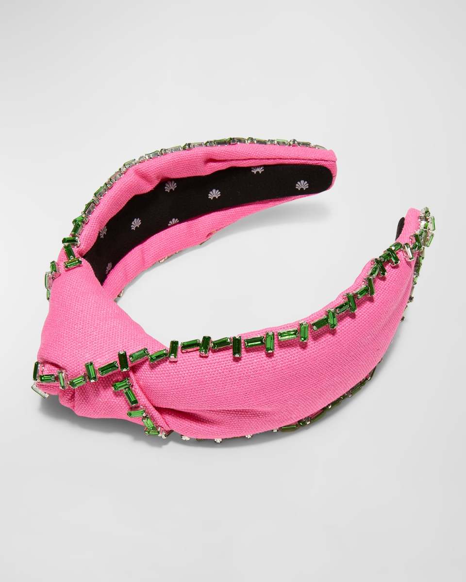 Embellished Trim Knotted Headband