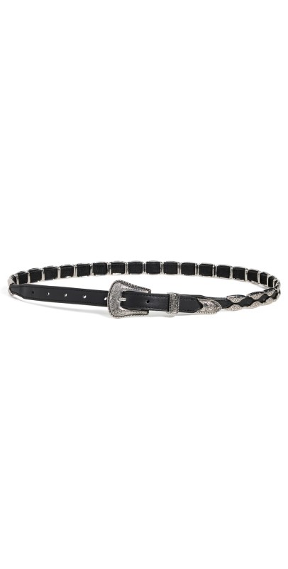 Good American New Mexico Belt Black001
